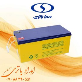 نصب باتری 12 ولت 200 آمپر صبا باتری