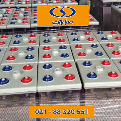 نصب باتری 2 ولت 300 آمپر اسیدی صبا باتری